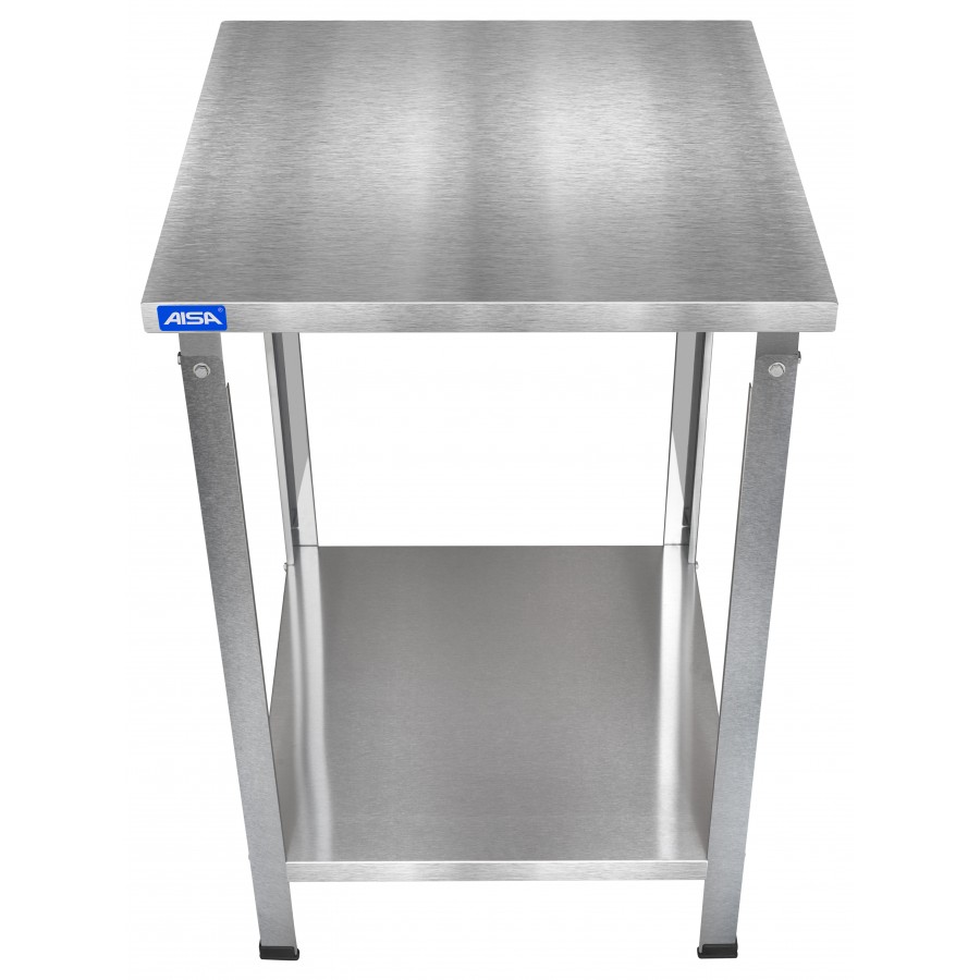Mesa de Inox Paneleiro Liso Cego 60 x 60 - Aisa